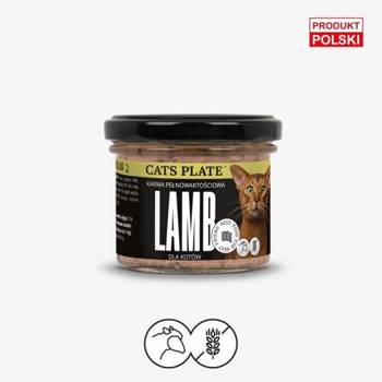 Cats Plate Lamb - mokra karma z jagnięciny 100g